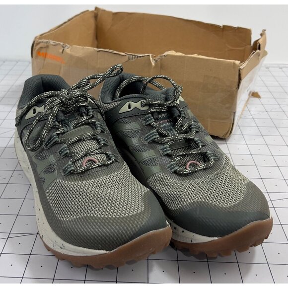 Merrell Women's Antora 3 Low Trail Running Shoes Sz. 7 Lichen New - Picture 1 of 8